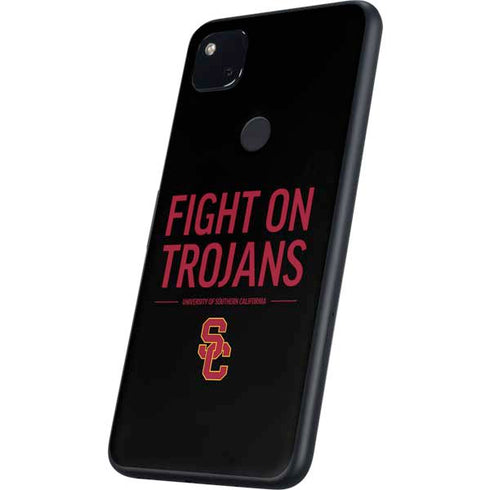 University of Southern California Fight On Trojans Google Pixel 4a Skin
